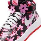 Nike Air Force One Sneakers Pink Retro Trainers Floral Mid Top Shoes Size 6UK