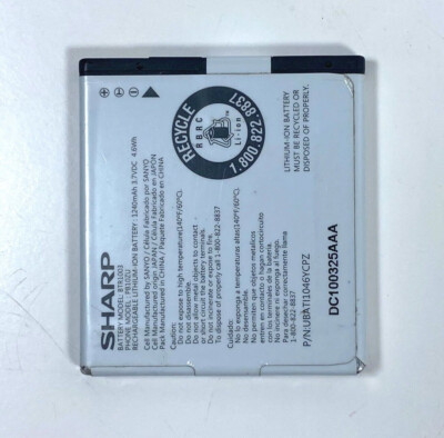 Sharp BTR1003 1240mAh 3.7V Replacement Battery for Sharp Microsoft KIN ONE