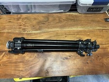 Bogen Manfrotto Black 3211 Professional Camera Tripod Made in Italy