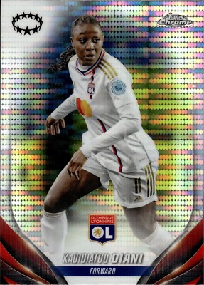 Kadidiatou Diani - Pulsar Refractor - Topps Chrome UWCL 2023/24