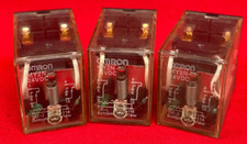 OMRON INDUSTRIAL RELAY MY2N  5A 240VAC 5A 28VDC **LOT OF 3**
