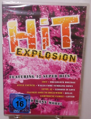 HIT Explosion DVD 12 Super Hits Songs in Bild und Ton Party Fete Kult #T366