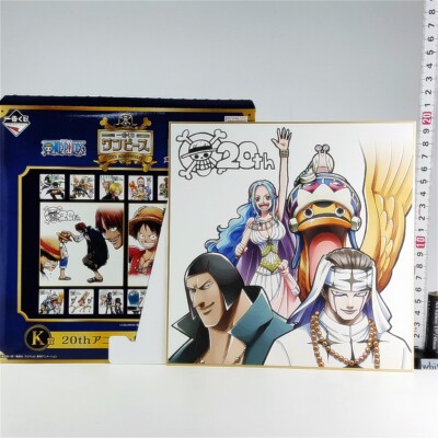 One Piece Vivi Karu 20th Anniversary Art Shikishi Board Ichiban