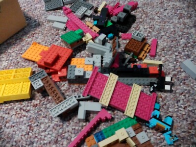 small lego minecraft mix all lego and good for playing with
