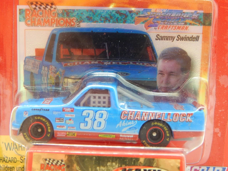 SET 0F 6 - 1995 Racing Champions NASCAR SUPER TRUCK PREMER SERIES 1/64 - RTC2076 - Image 3 of 4