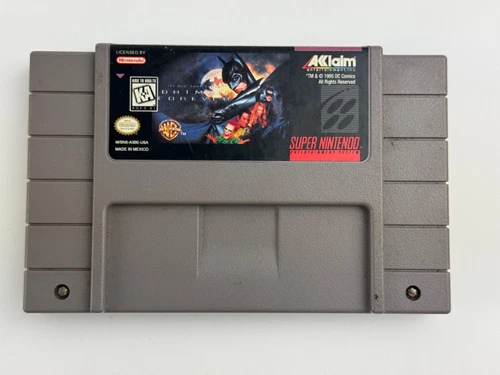 Batman Forever (Super Nintendo Entertainment System, 1995) SNES