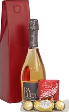 Prosecco+ Chocolates For Her - 75cl Da Luca Rosé & Assorted  a Luxury Gift Box