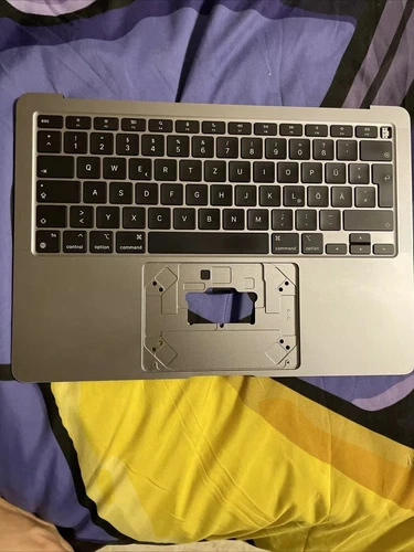 Apple Originale Keyboard Touchpad Macbook Air 13” A2337 M1 2020 Qwertz Grey A