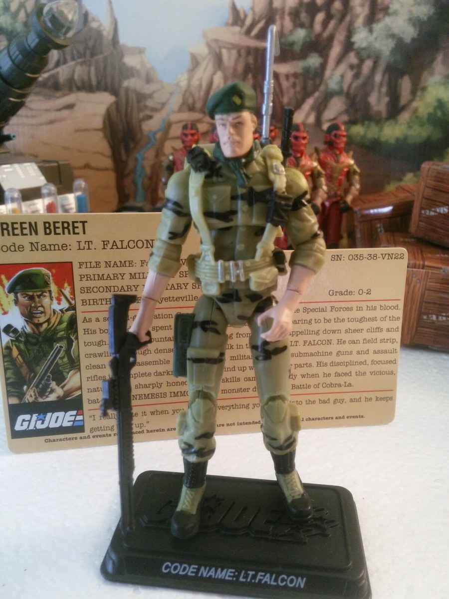 Comic Pack Exclusive: 2008 Green Beret: LT. FALCON(v4):100% CMP | eBay