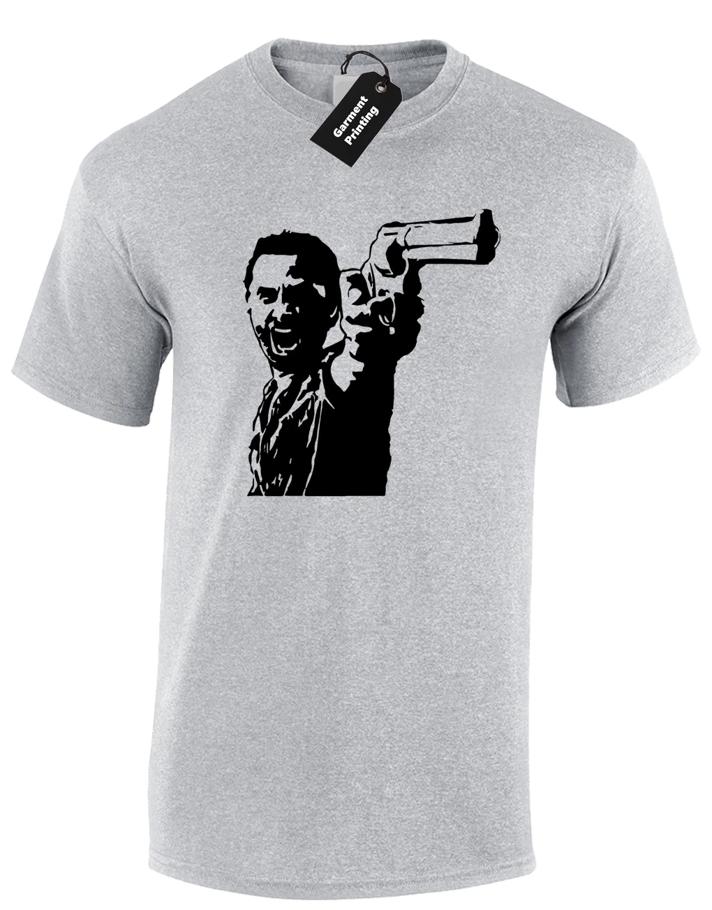 Rick Grimes Gun Silhouette Walking Daryl Dead Dixon Unisex T-Shirt
