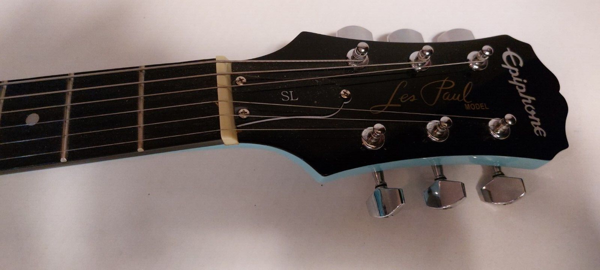 Epiphone Les Paul SL Melody Maker Electric Guitar Turquoise Epiphone Les Paul SL Melody Maker Electric Guitar Turquoise