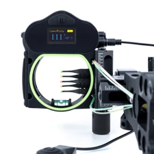 LaserWorks A3 Bow Sight 300 Meter Rangefinder 5-pin 4-axis Bowsight Ambidextrous