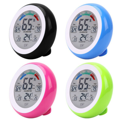 °C/°F Digital Thermometer Hygrometer Temperature Humidity Meter Max Min Value