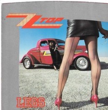 ZZ TOP PICTURE SLEEVE ONLY NO 45 RECORD Legs 1985 NEW but ring wear, B