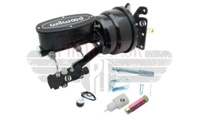1973-87 Chevy Truck 8'' Dual Black Out Brake Booster Conversion w/ Wilwood