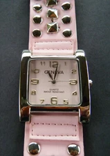 PINK CUFF WATCH SEXY LADY FASHION DESIGN COOL ROSE BIG CUFFS WRIST WATCH MONTRE