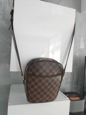Bolso Bandolera Louis Vuitton Ipanema Damier Level Monograma Marrón Lona