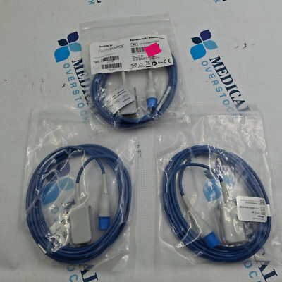 Parts Source SpO2 Adaptor Cable Philips Compat 8 Pins/DB9 REF U710-43 Lot of 3