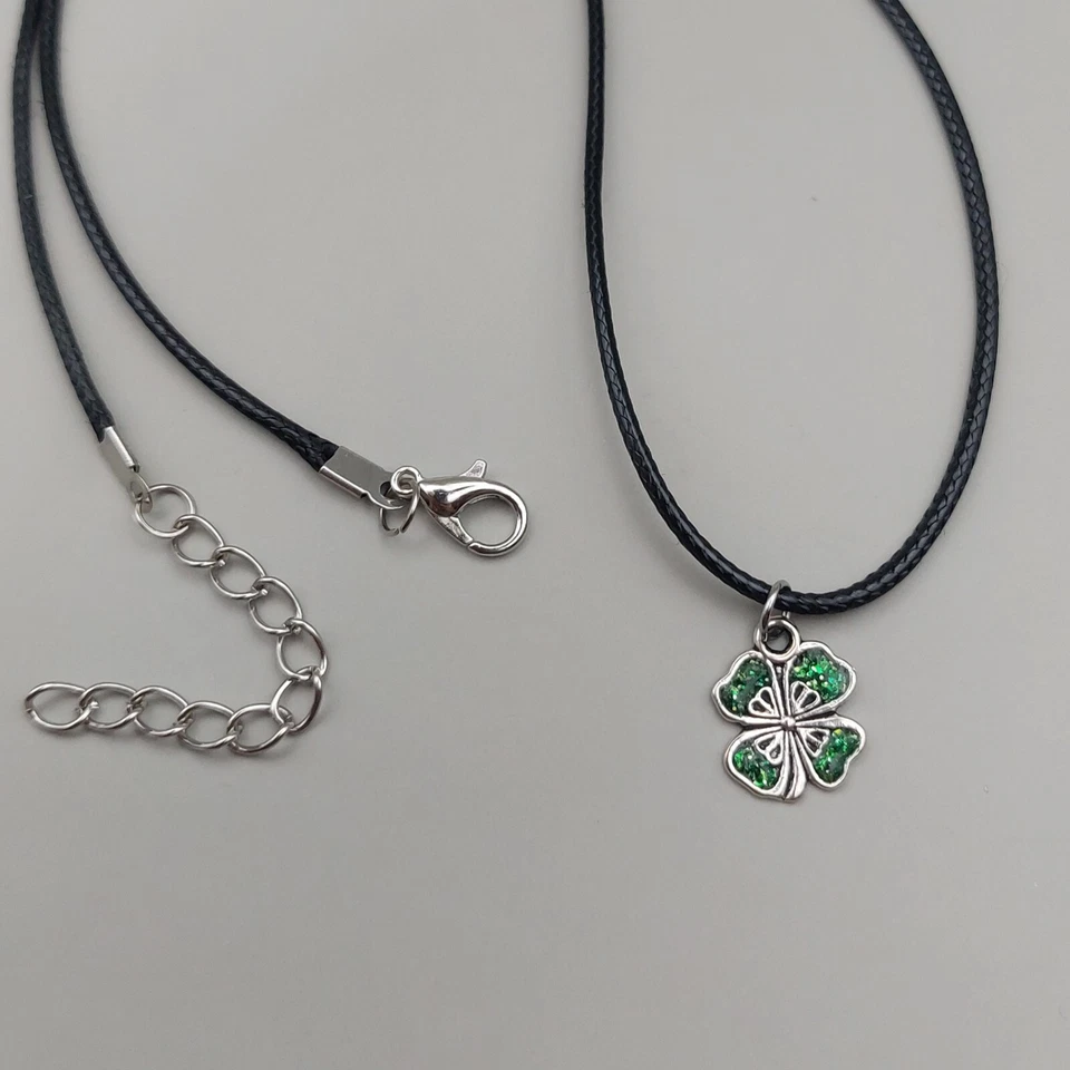 Personalised Lucky Four Leaf Clover Gifts - Earrings, Necklaces, Keyrings & More - Изображение 2 из 4