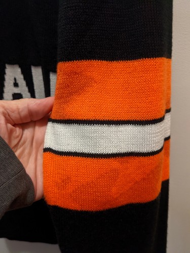 San Francisco Giants Men's Small Orange And Black MLB Sweater NWT - Picture 3 of 10