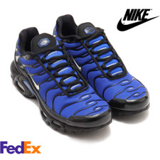 Nike Air Max Plus Premium Black Racer Blue for Sale | Authenticity