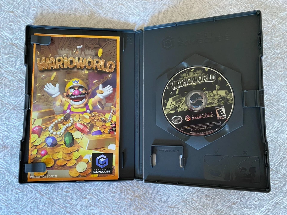 Wario World Nintendo Gamecube - NTSC-U/C USA VGC CIB - High Quality Packing - Image 4 of 4