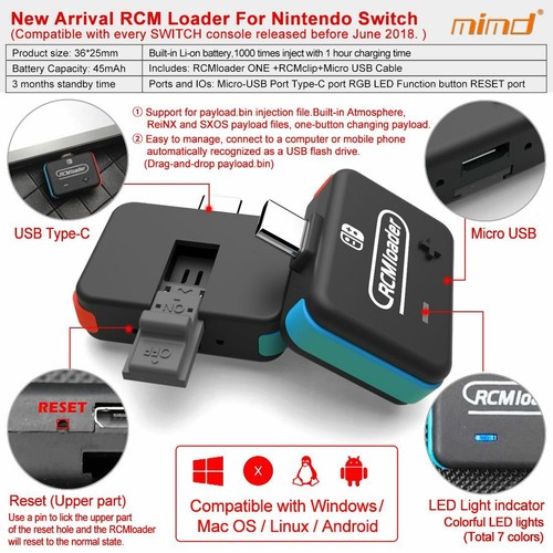 RCM Loader For Nintendo Switch