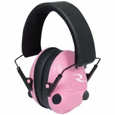 New Radians Compact Pro-Amp NRR 23 db Electronic Earmuffs, Pink PAP700CS