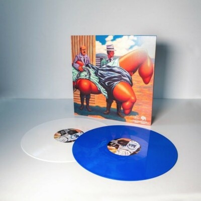 The Mars Volta Amputechture Remastered 2 LP Colored White Blue Vinyl