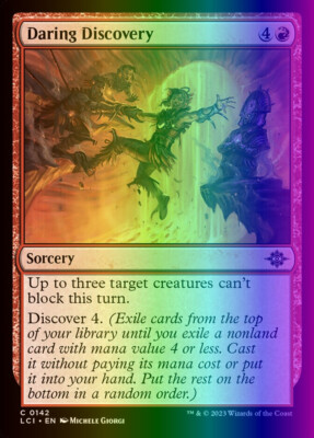 MTG Daring Discovery (142/535) The Lost Caverns of Ixalan LP FOIL