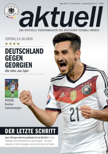 11.10.2015 Deutschland - Georgien, EM-Qualifikation - Afbeelding 1 van 1