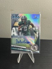 2023 Bowman University Chrome #121 Jalen Berger Chrome Auto Refractor #/499