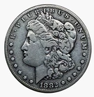 US 1882 CC Morgan Silver Dollar F - VF Silver Carson City $1.00 Coin