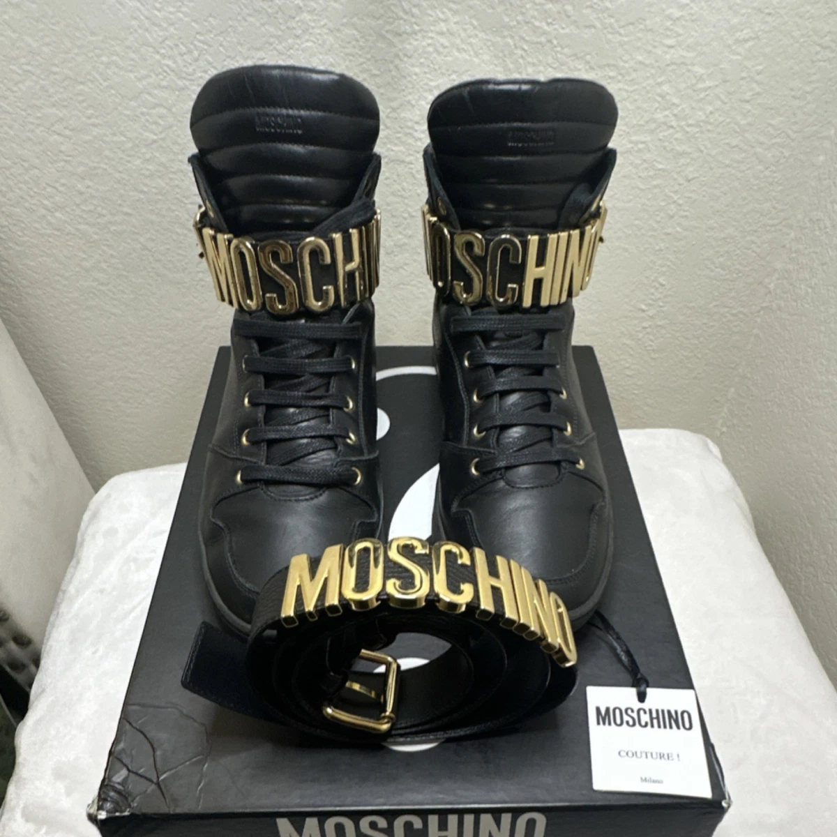 moschino shoes men products for sale | eBay display picture 1