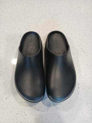CROCS Dylan Platform Studded Clog Women's Mule Shoes  Size W 7 Black NEW