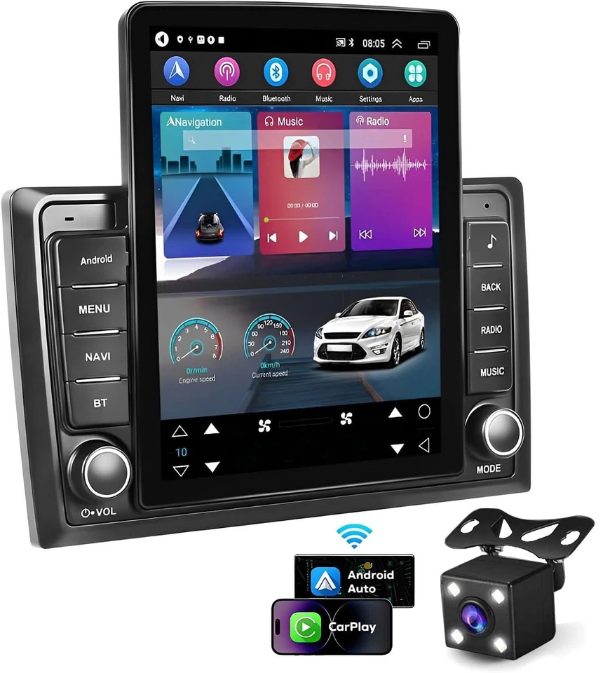 Radio CarPlay Android13 GPS navegación estéreo para auto Chevrolet Impala 2006-2012 9,7"" Foto 3 de 4