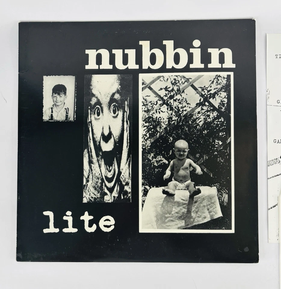 Nubbin - Lite (1991, Vinyl LP - First Pressing) Very Rare Underground Grunge - Image 2 of 4