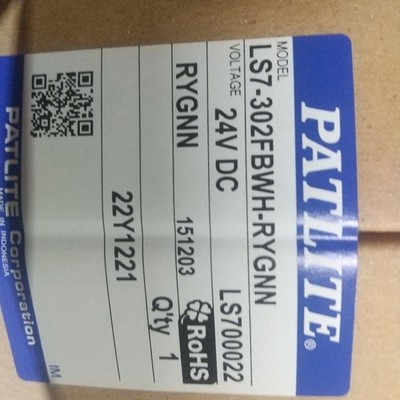 PATLITE LS7-302FBWH-RYGNN PATLITE PATLITE PATLITE PATLITE PATLITE PATLITE