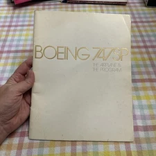 Boeing 747 SP 1973 Brochure