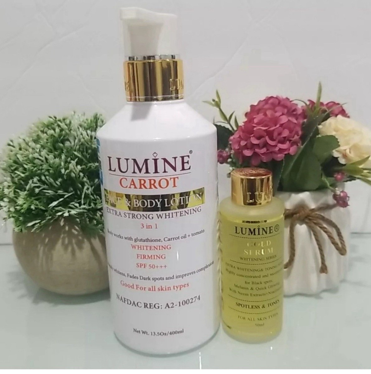 glutathione skin whitening body lotion with carrot oil So Brightening 500ml Body Radiant Carrot Glow Lotion
