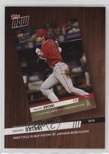 2020 Topps Now 2019 Review Shohei Ohtani #TNR-5 16in