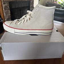 CONVERSE CONS CTAS PRO GARCETA ALTA/ORO/ROJO TALLA 10 NUEVO CON CAJA