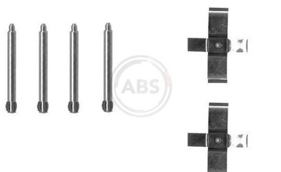 A.B.S. Zubehörsatz Scheibenbremsbelag 1195Q für MERCEDES W210 190 CLK KLASSE SLK