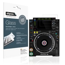 2x Schutzfolie für Pioneer CDJ-2000NXS2 Display - Anti-Shock 9H Folie dipos