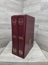 Merriam-Webster Collegiate Dictionary 11th Ed Thesaurus Leather Set with CD