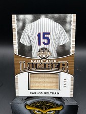 2024 Leaf Lumber - Game Used Lumber Relics Carlos Beltran #GUL-16 Bronze /40...