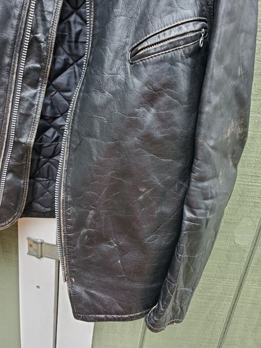 Schott Bros. Harley Davidson vintage motorcycle jacket size 50 - Picture 3 of 15