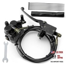 Mini Bike Rear Hydraulic Disc Brake Kit 7/8 Left Brake Master Cylinder