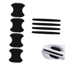 Car Door Handle Protector, Waterproof  Scratch-resistant Door 8 PCS Black
