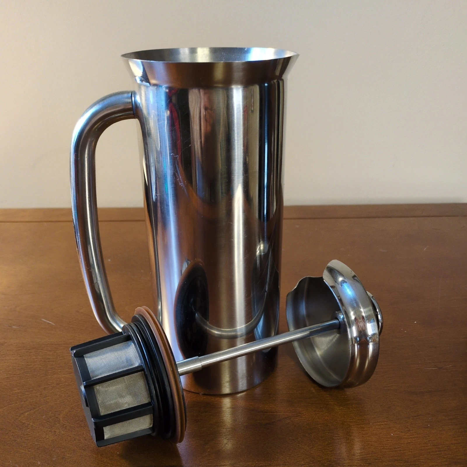 ESPRO Stainless Steel French Press Double Micro‑Filtered Coffee Maker All Parts